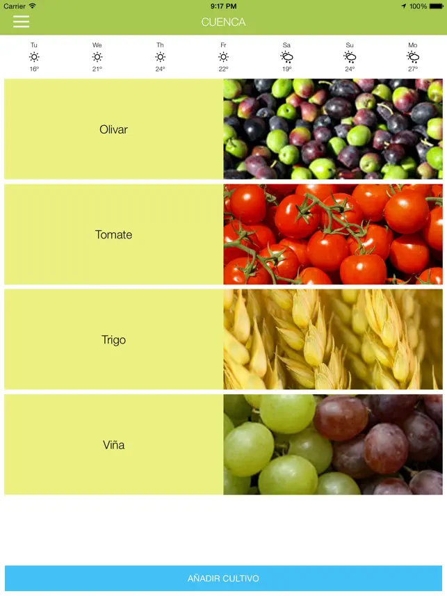 لقطة شاشة 1 Mis Cultivos - Control de plagas, vademecum y calculadora Spray pH ideal en la app que todo agricultor debe tener iphone