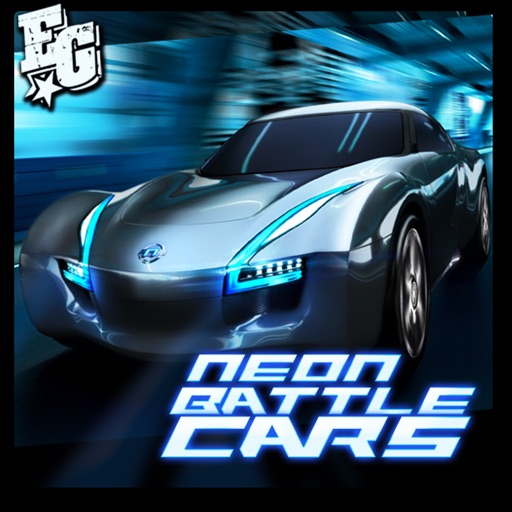 Neon Battle Cars Racing iOS App