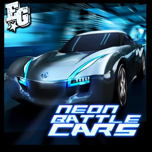 Neon Battle Cars Racing Icon