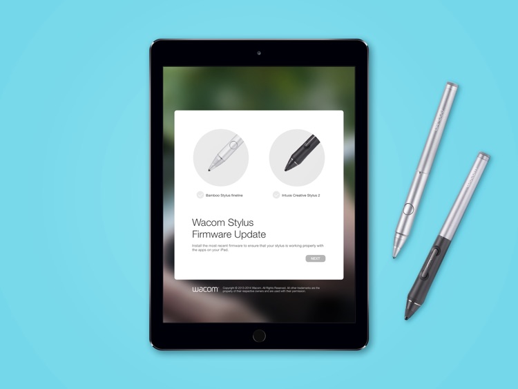 Wacom Stylus Update
