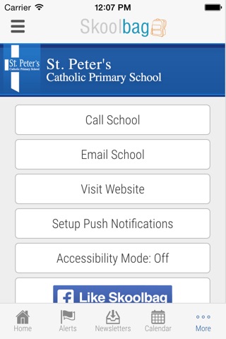 St Peter's Primary Sunshine South West - Skoolbag screenshot 4