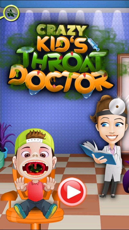 Crazy kids Throat Doctor - free kids doctor games