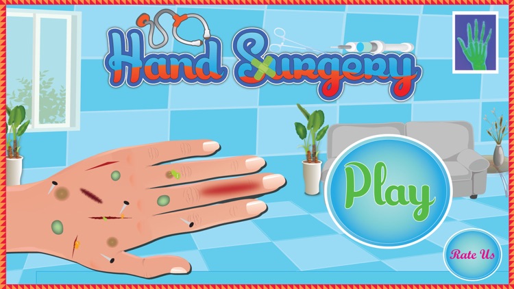 Hand Surgery - Free doctor surgeon and medical care game for kids