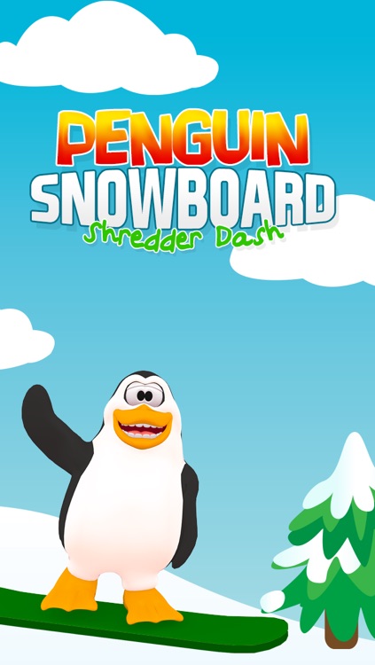 Penguin Snowboard Shredder Dash: Downhill Mountain Racing