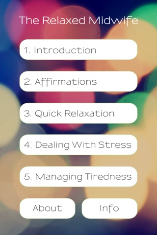 The Relaxed Midwife -A Meditation Aid to Pause, Rest and Recharge screenshot 3