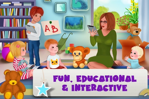 Busy Mommy, Hi-Tech Mom - An Original Interactive Educational Family Storybook screenshot 4