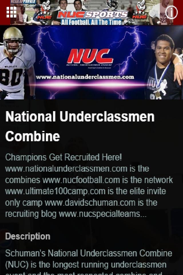 NUC Sports screenshot 2