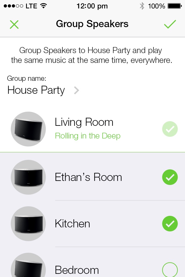 Philips SpeakerSet Multiroom Manager screenshot 2