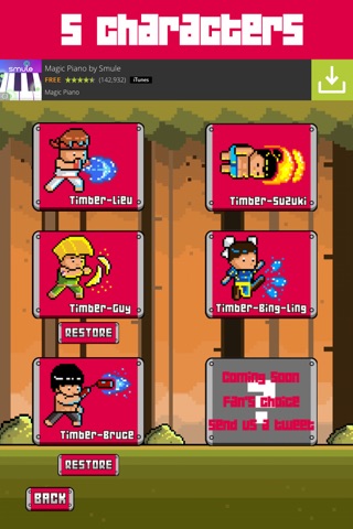 Timber Fighter screenshot 2