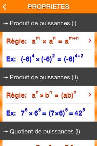 Exponentiation screenshot 2