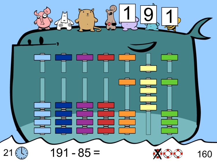 Soroban The Whale - Abacus Maths