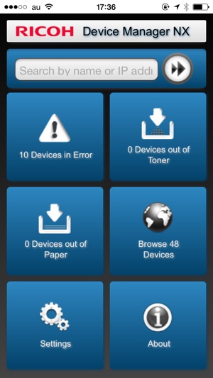 RICOH Device Manager NX