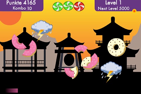 Donut Klopper - Zerteile die Donuts wie ein Ninja - náhled