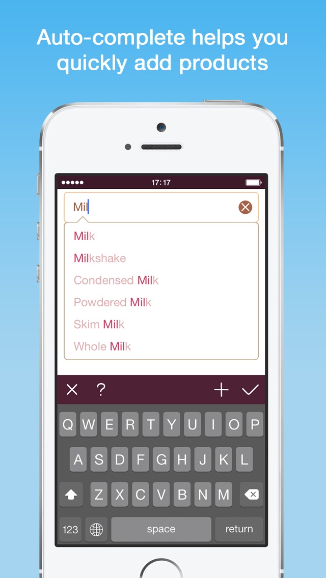 organizy shopping list grocery list app price drops complete grocery list