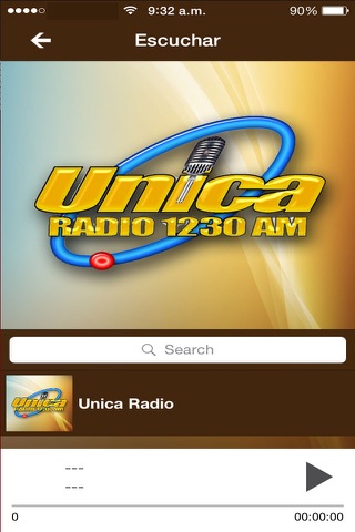 Unica Radio screenshot 2