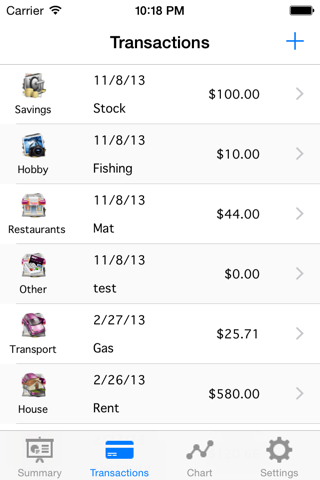iExpenses with Sync screenshot 3