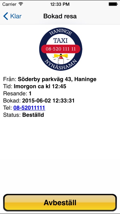 Haninge & Nynäshamns Taxi screenshot-4