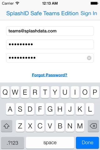 SplashID Safe Teams Edition screenshot 4