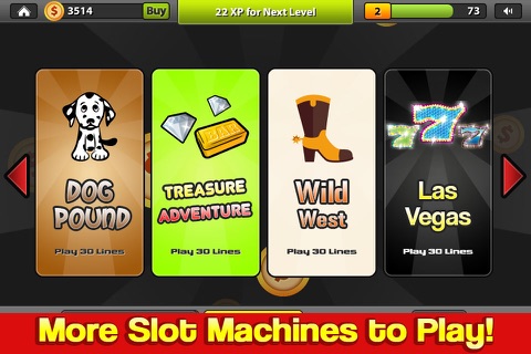 Vegas Slots - Flaming 7s slot machine games! Spin & win coins casino experience screenshot 4