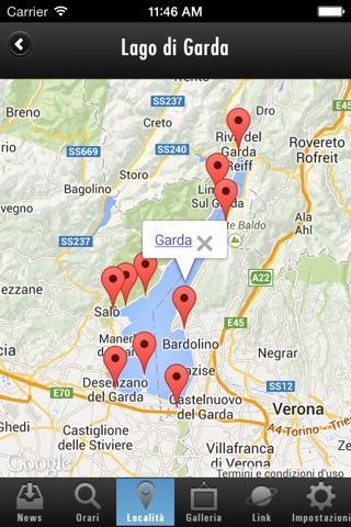 Navigazione Laghi screenshot 4