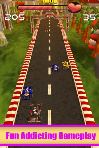 Go Kart Cartoon Buggy Racing Game For Kids screenshot 2