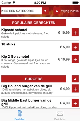 Snackbar Friecoenda screenshot 3