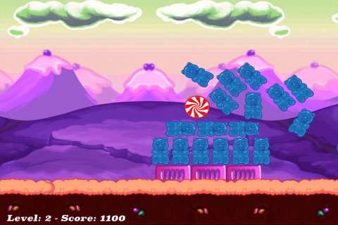 A Sticky Sugary Crusher - Sweet Gummy Bear Blast FREE screenshot 4