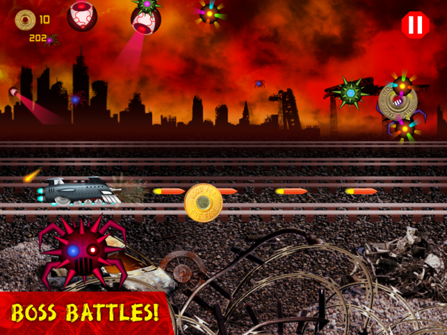 Battle Trains Rocket Railroad: Subway Rail Surfers Rush & Run Game, game for IOS
