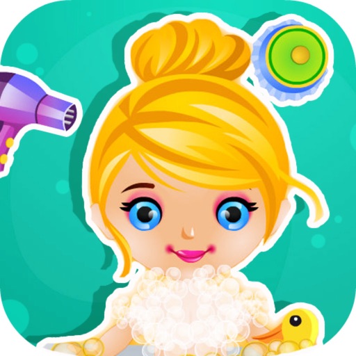 Kids Cinderella Fun Bath icon