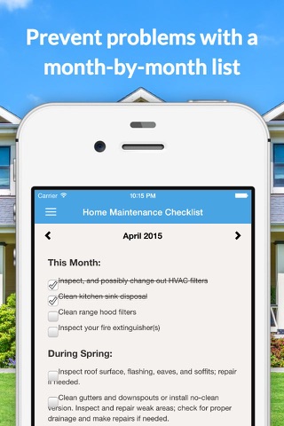 Smith: Home Maintenance & Repair Checklist Guide screenshot 2