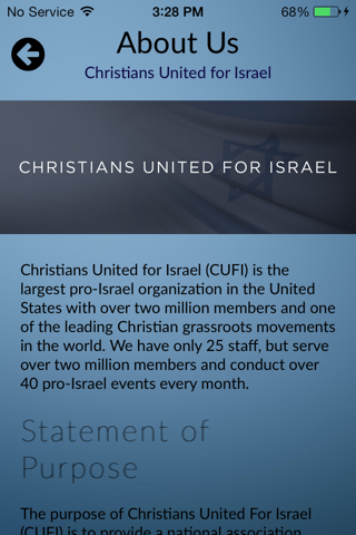 Christians United For Israel screenshot 3