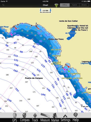 Balearic Is.Nautical Chart Pro screenshot 3