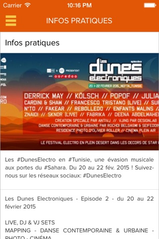 DunesElectro screenshot 3