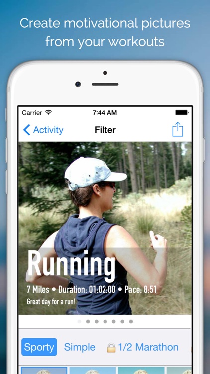 FitSnap - Create Fitness and Running Pictures for Instagram