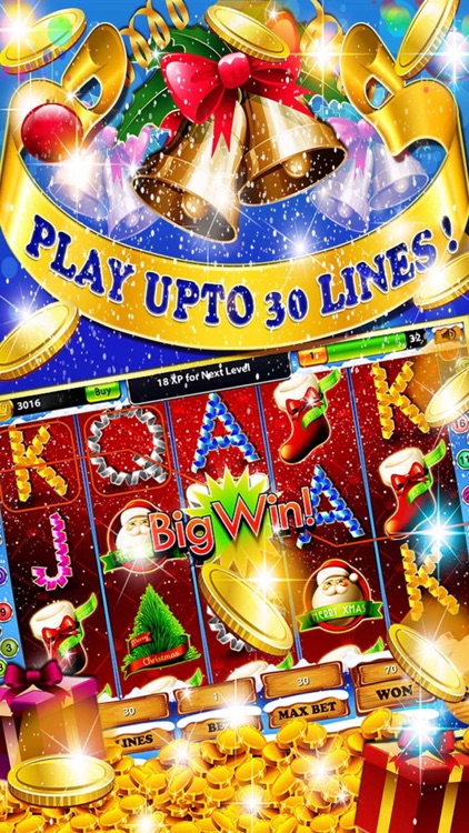 Christmas Party Slots - 777 Las Vegas Style Slot Machine screenshot-3
