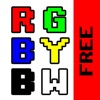 RGBYBW無料 - 間違った色をタップしないでください - iPhoneアプリ