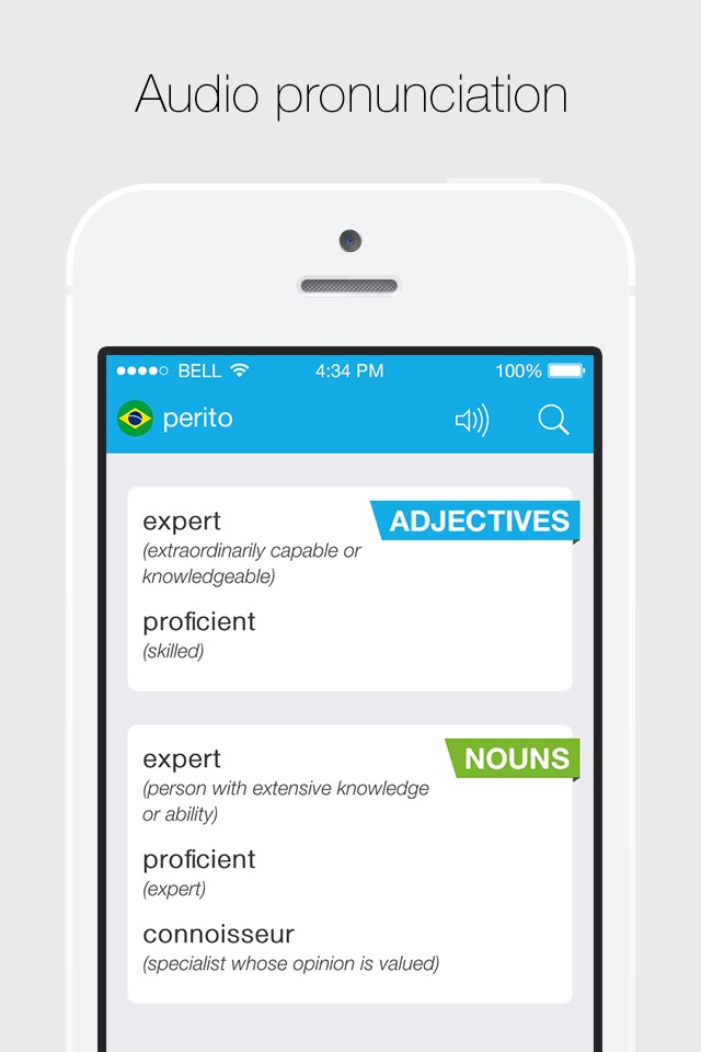 Brazilian – English Dictionary screenshot 3