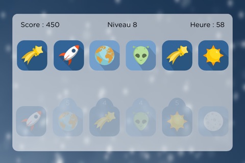 Space Match - Free Memory Game screenshot 2