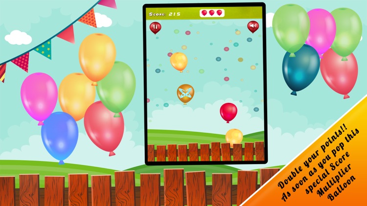 Balloon Popping For Kids - Pop Party Challenge screenshot-4