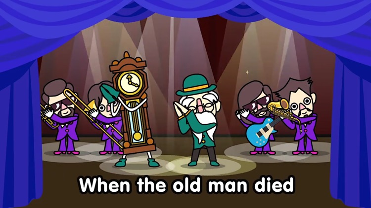 My grandfather's clock (FREE)   -Jajajajan Kids Song series screenshot-3