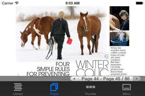 EQUUS Magazine screenshot 3