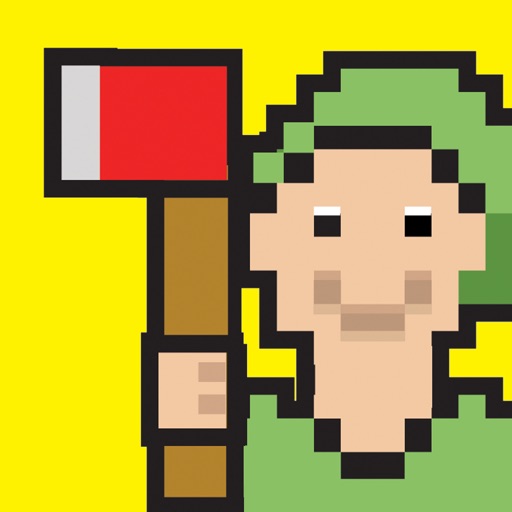 LumberJack Cut The Beanstalk: Lumberman Edition - 8 bit Pixel Fun Kids Games PRO icon