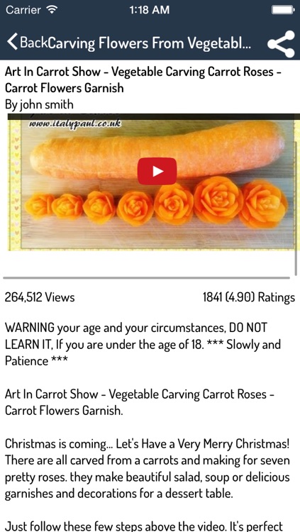 Fruit Carving Ideas screenshot-3