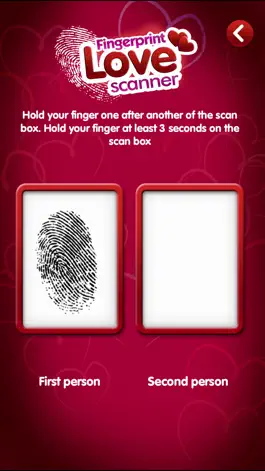 Game screenshot Fingerprint Love Scanner apk