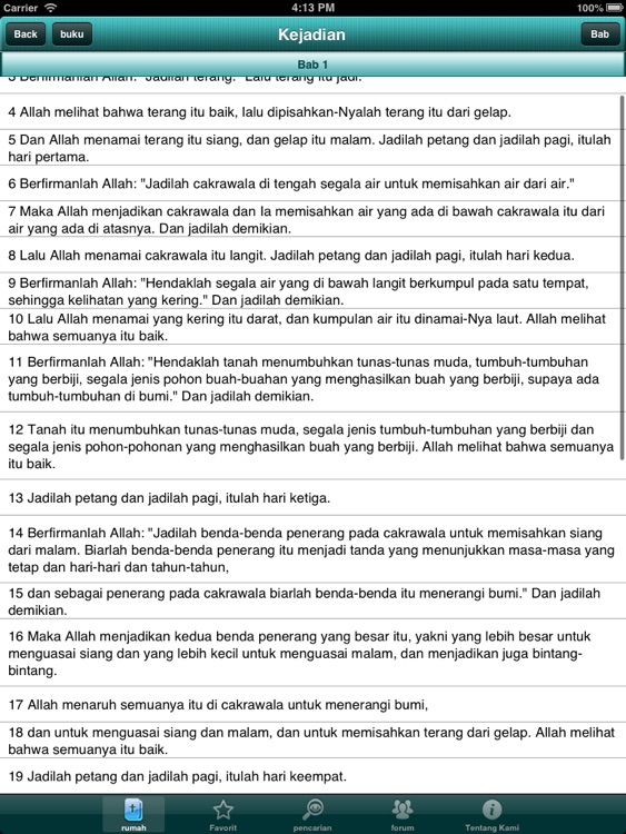 Alkitab Offline for iPad