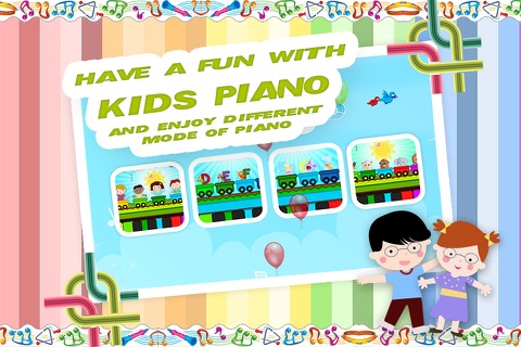 Kids Piano - Musical Baby Piano with Animals Dino Zoo screenshot 2