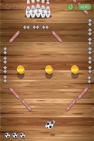 Soccer Bowling - Challenge My 3D Action King screenshot 3