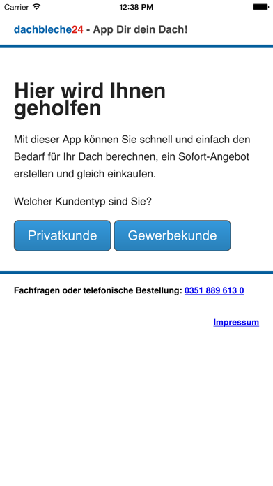 How to cancel & delete dachbleche24 - app dein Dach! from iphone & ipad 3