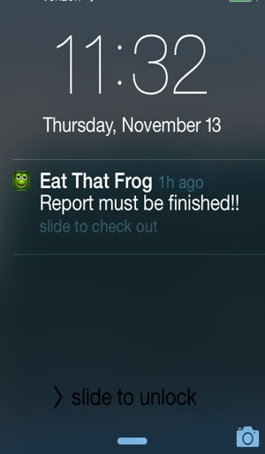 Brian Tracy's, Eat That Frog!  Daily Goa