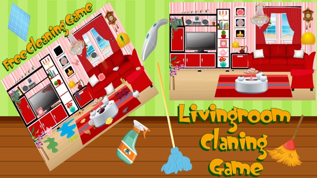 Livingrooms Cleaning Game(圖2)-速報App